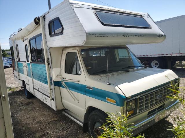 1991 FORD ECONOLINE E350 CUTAWAY VAN, 