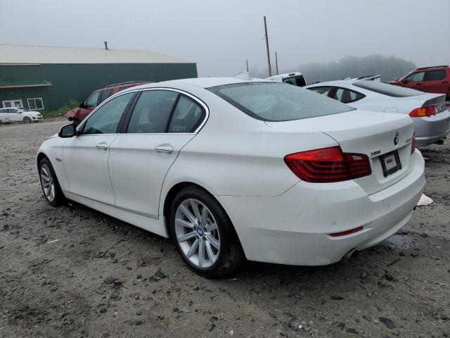 WBA5B3C5XFD542438 - 2015 BMW 535 XI WHITE photo 2