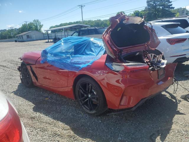 WBAHF3C59KWW23527 - 2019 BMW Z4 SDRIVE30I Червоний фото 2