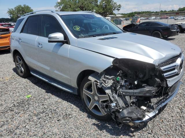 4JGDA5GB0GA666231 - 2016 MERCEDES-BENZ GLE 400 4MATIC SILVER photo 4