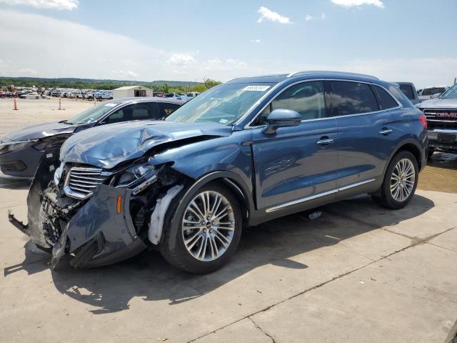 2LMPJ6LR0JBL49975 - 2018 LINCOLN MKX RESERVE BLUE photo 1