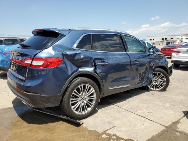 2LMPJ6LR0JBL49975 - 2018 LINCOLN MKX RESERVE BLUE photo 3