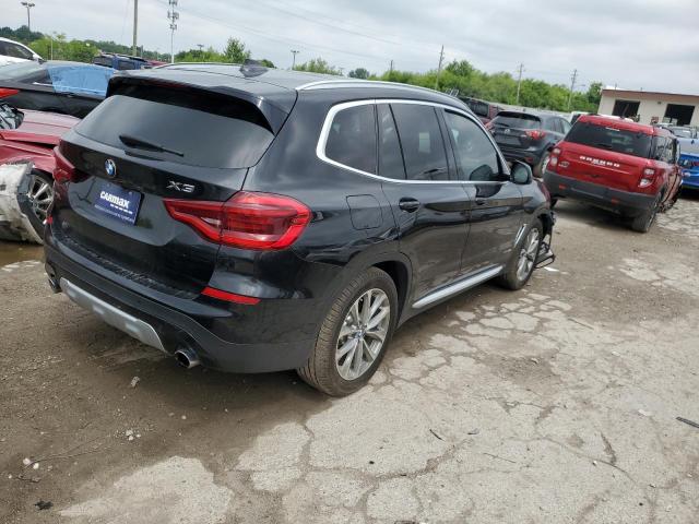 5UXTR9C52JLC79399 - 2018 BMW X3 XDRIVE30I BLACK photo 3