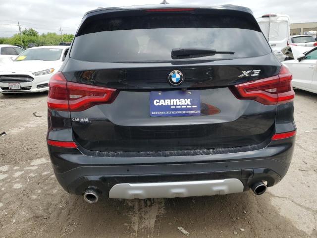 5UXTR9C52JLC79399 - 2018 BMW X3 XDRIVE30I BLACK photo 6