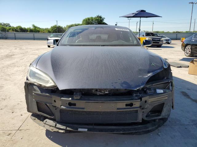 5YJSA1E14HF184188 - 2017 TESLA MODEL S GRAY photo 5