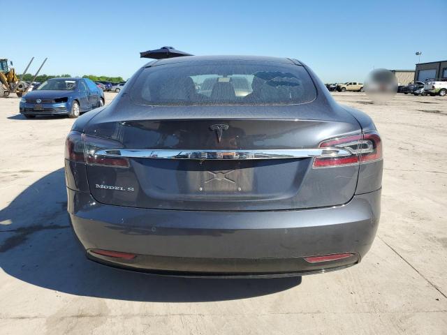 5YJSA1E14HF184188 - 2017 TESLA MODEL S GRAY photo 6