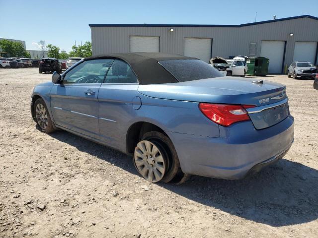 1C3BC2EB9BN563404 - 2011 CHRYSLER 200 TOURING BLUE photo 2