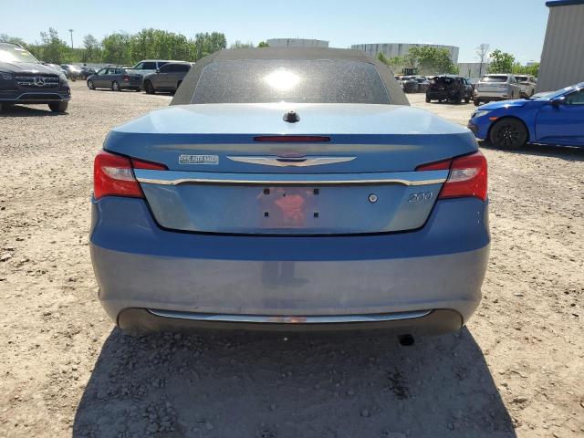 1C3BC2EB9BN563404 - 2011 CHRYSLER 200 TOURING BLUE photo 6