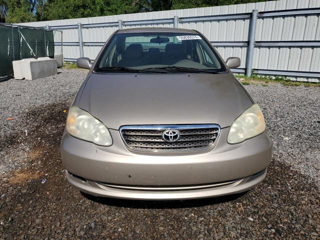 2T1BR32E85C449352 - 2005 TOYOTA COROLLA CE GOLD photo 5