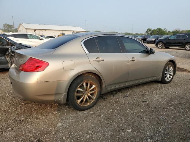 JNKCV61F69M050636 - 2009 INFINITI G37 TAN photo 3