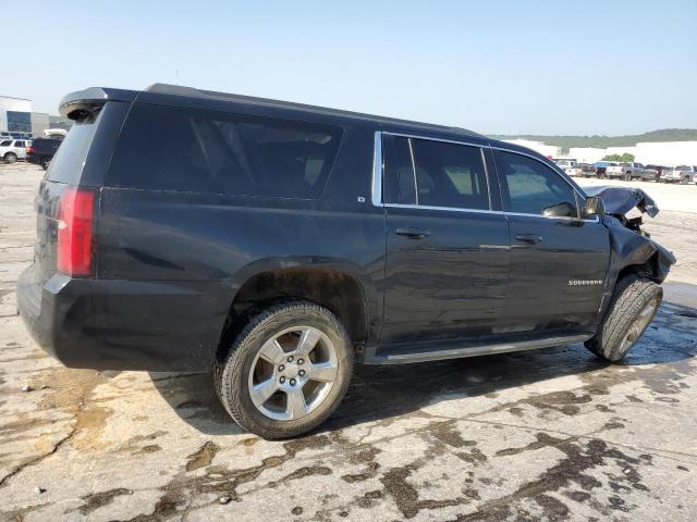 1GNSCHKC3GR338690 - 2016 CHEVROLET SUBURBAN C1500 LT BLACK photo 3