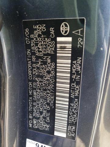 JTKDE177970158786 - 2007 TOYOTA SCION TC BLACK photo 13