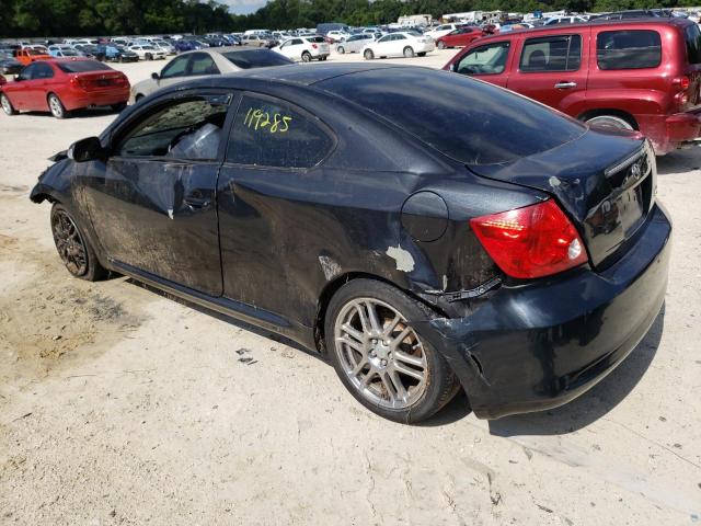 JTKDE177970158786 - 2007 TOYOTA SCION TC BLACK photo 2