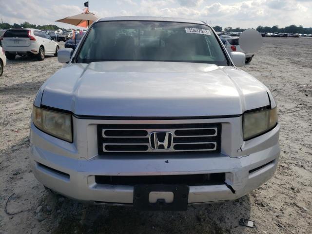 2HJYK16496H568986 - 2006 HONDA RIDGELINE RTS SILVER photo 5