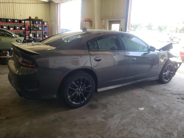 2C3CDXMG4MH578464 - 2021 DODGE CHARGER GT GRAY photo 3