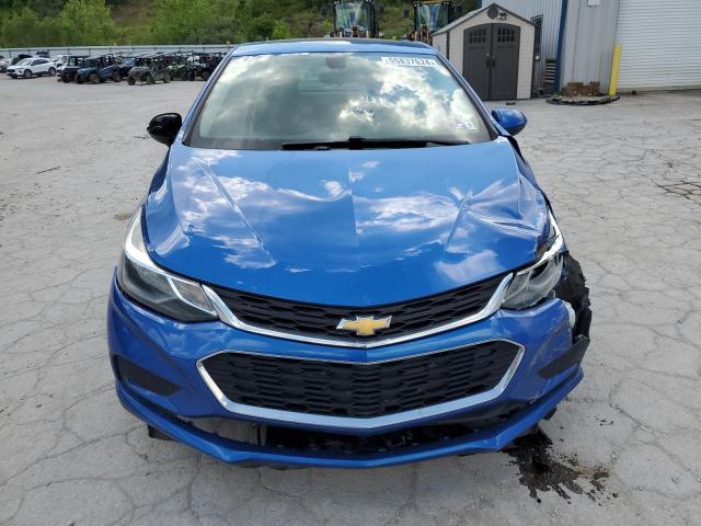 1G1BE5SM7H7101376 - 2017 CHEVROLET CRUZE LT BLUE photo 5