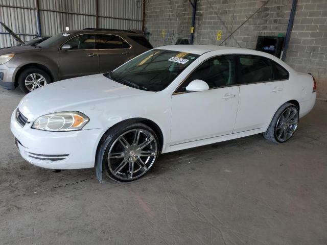 2G1WD5EM5A1242644 - 2010 CHEVROLET IMPALA POLICE WHITE photo 1