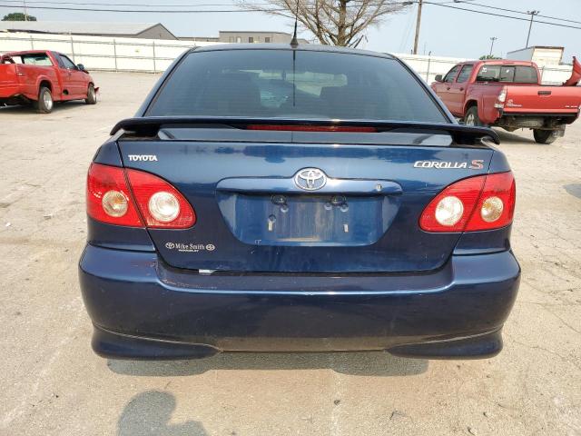 2T1BR32E98C891707 - 2008 TOYOTA COROLLA CE BLUE photo 6