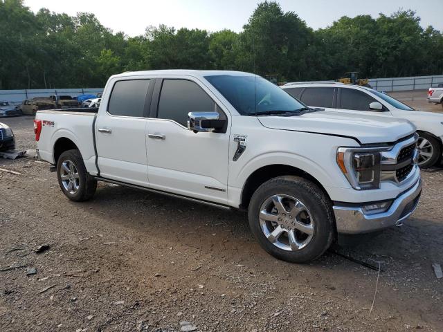 1FTFW1ED7MFB16535 - 2021 FORD F150 SUPERCREW WHITE photo 4