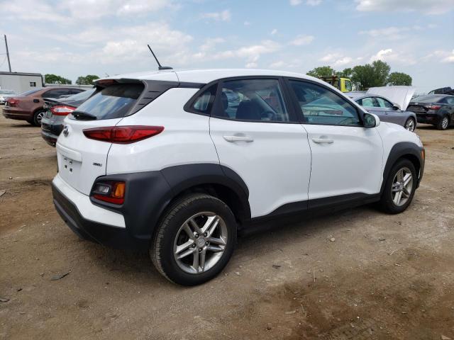 KM8K1CAAXKU253915 - 2019 HYUNDAI KONA SE WHITE photo 3