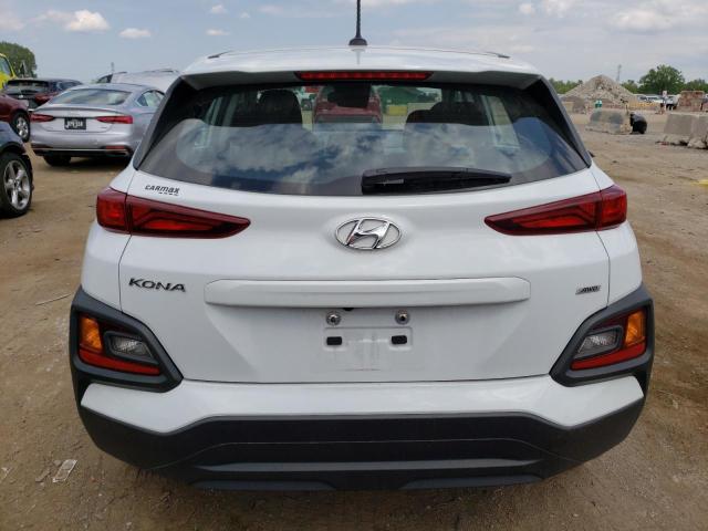 KM8K1CAAXKU253915 - 2019 HYUNDAI KONA SE WHITE photo 6