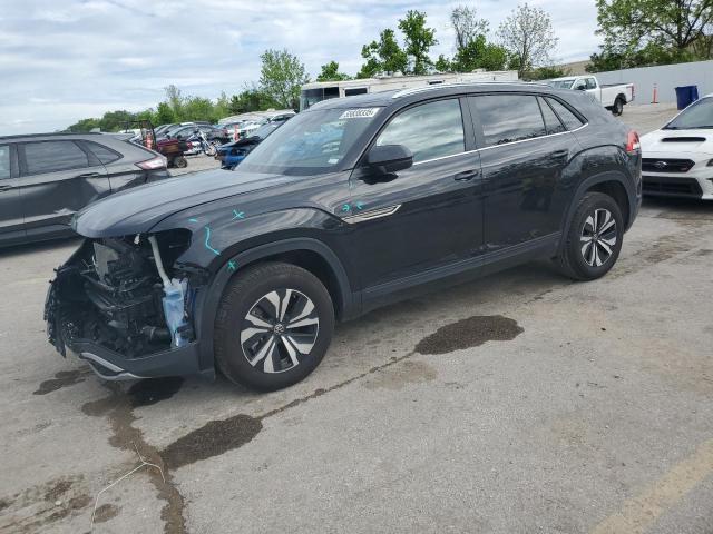 1V2DE2CAXRC240413 - 2024 VOLKSWAGEN ATLAS CROS SE BLACK photo 1