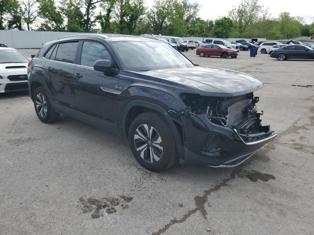 1V2DE2CAXRC240413 - 2024 VOLKSWAGEN ATLAS CROS SE BLACK photo 4
