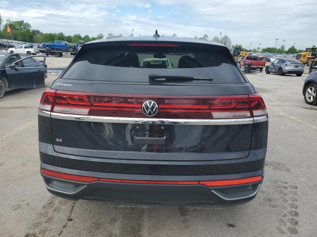 1V2DE2CAXRC240413 - 2024 VOLKSWAGEN ATLAS CROS SE BLACK photo 6