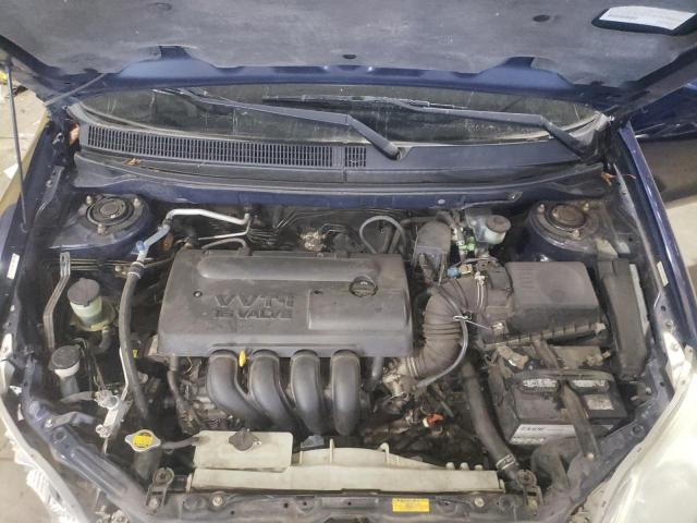 2T1KR32E63C107721 - 2003 TOYOTA COROLLA MA XR BLUE photo 11