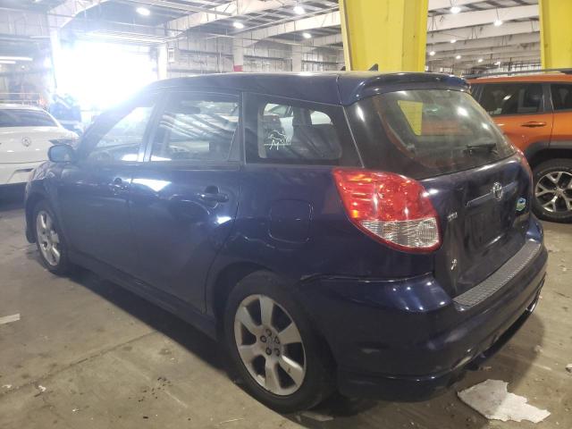 2T1KR32E63C107721 - 2003 TOYOTA COROLLA MA XR BLUE photo 2