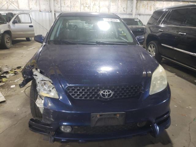 2T1KR32E63C107721 - 2003 TOYOTA COROLLA MA XR BLUE photo 5