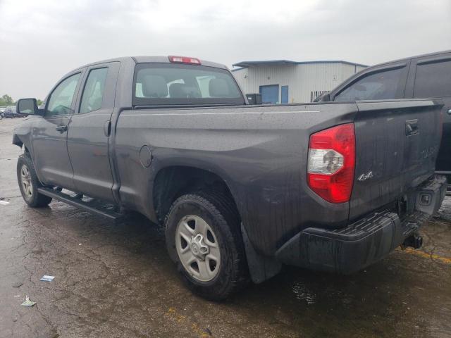 5TFUM5F14EX057142 - 2014 TOYOTA TUNDRA DOUBLE CAB SR/SR5 CHARCOAL photo 2