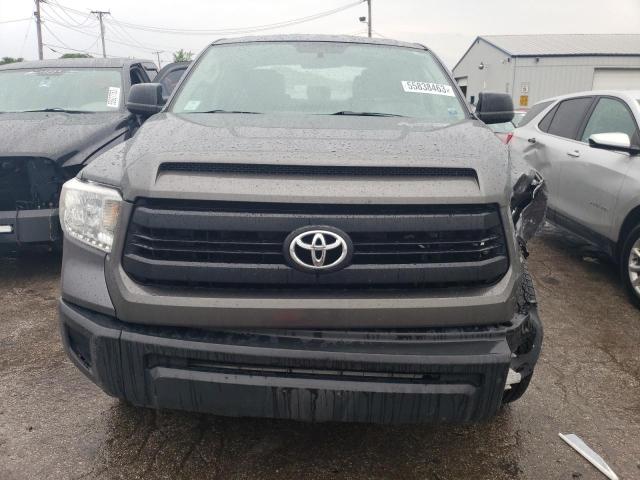 5TFUM5F14EX057142 - 2014 TOYOTA TUNDRA DOUBLE CAB SR/SR5 CHARCOAL photo 5