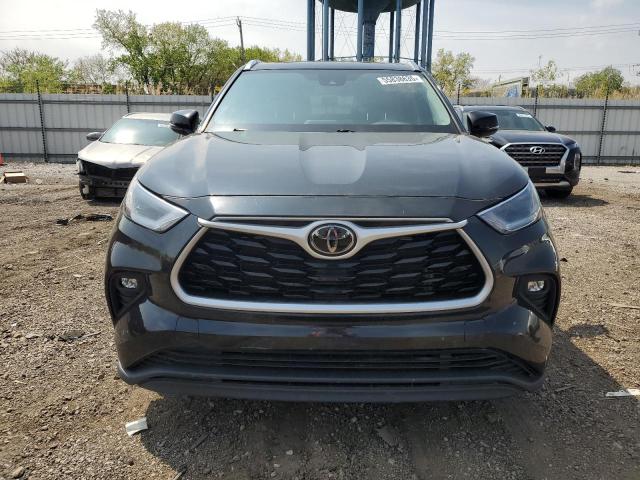 5TDGZRBH3MS109969 - 2021 TOYOTA HIGHLANDER XLE 黑色 照片 5
