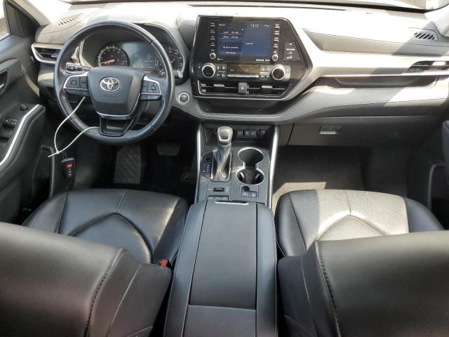 5TDGZRBH3MS109969 - 2021 TOYOTA HIGHLANDER XLE 黑色 照片 8