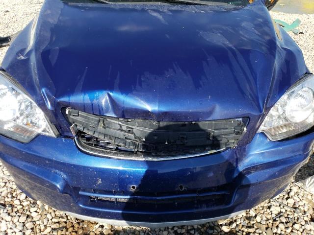 3GNAL3EK2DS566187 - 2013 CHEVROLET CAPTIVA LT BLUE photo 11