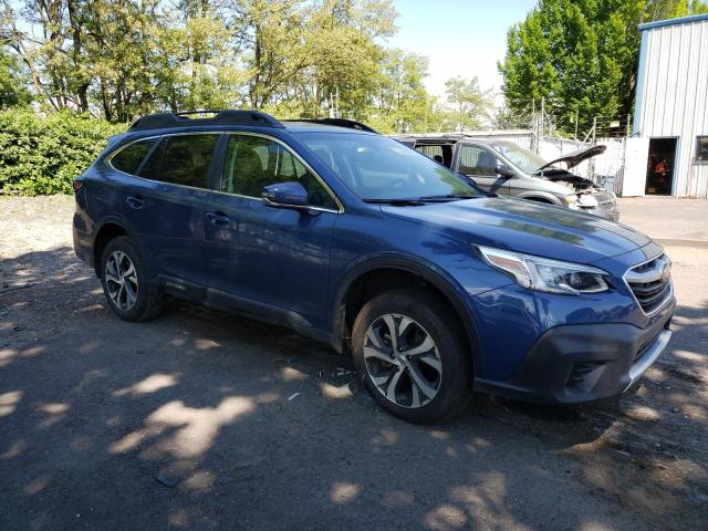 4S4BTANC6N3184922 - 2022 SUBARU OUTBACK LIMITED BLUE photo 4