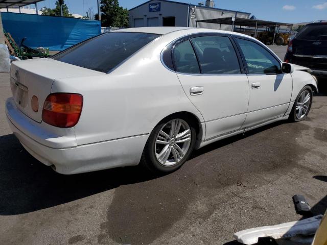 JT8BD68S7X0072084 - 1999 LEXUS GS 300 WHITE photo 3