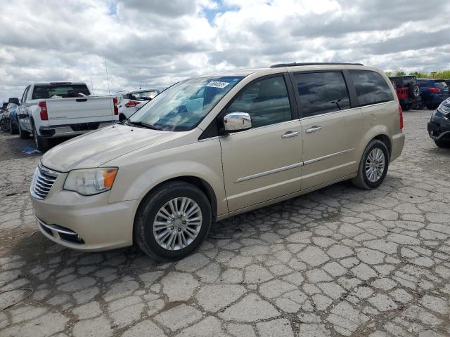 2C4RC1CG7CR362673 - 2012 CHRYSLER TOWN & COU TOURING L GOLD photo 1