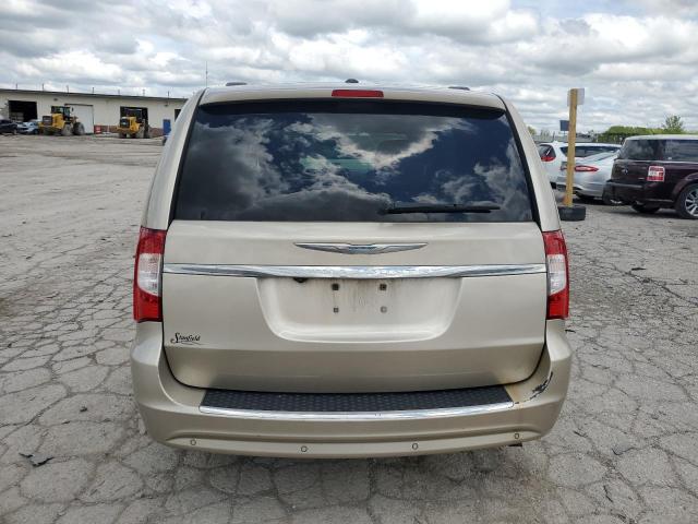 2C4RC1CG7CR362673 - 2012 CHRYSLER TOWN & COU TOURING L GOLD photo 6