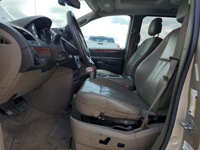 2C4RC1CG7CR362673 - 2012 CHRYSLER TOWN & COU TOURING L GOLD photo 7