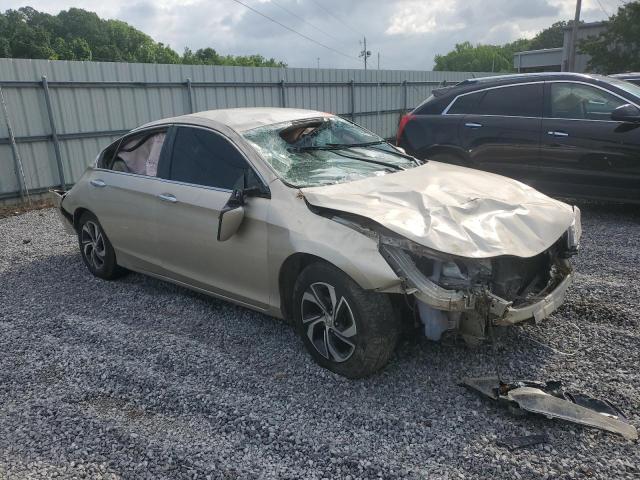 1HGCR2F33HA067439 - 2017 HONDA ACCORD LX 金色 照片 4