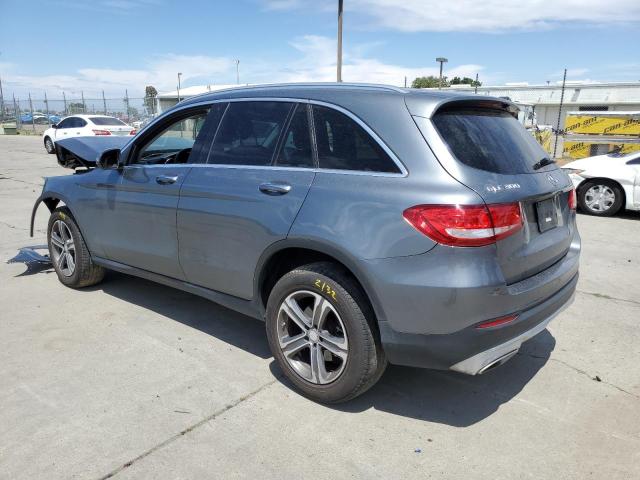 WDC0G4KB4GF087288 - 2016 MERCEDES-BENZ GLC 300 4MATIC GRAY photo 2