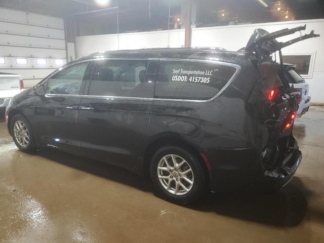 2C4RC1BG9MR604446 - 2021 CHRYSLER PACIFICA TOURING L BLACK photo 2
