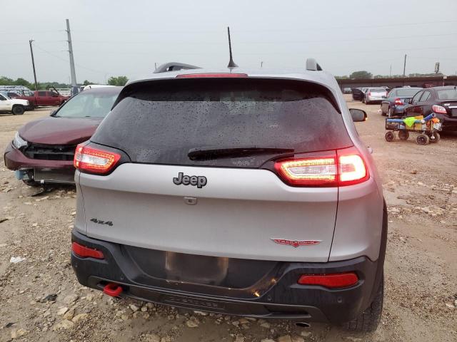 1C4PJMBX1JD579538 - 2018 JEEP CHEROKEE TRAILHAWK GRAY photo 6