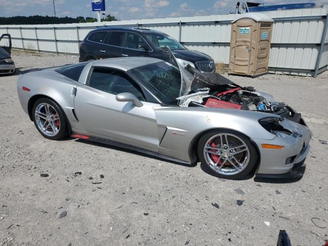 1G1YY26E875110004 - 2007 CHEVROLET CORVETTE Z06 SILVER photo 4