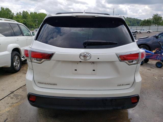 5TDJKRFH6GS332340 - 2016 TOYOTA HIGHLANDER XLE Սպիտակ լուսանկար 6