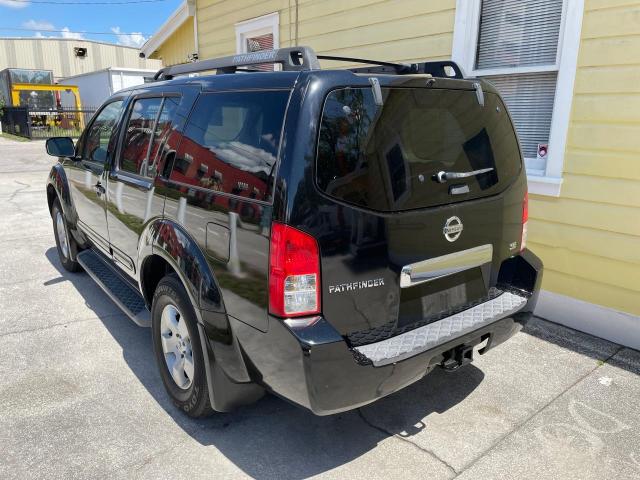 5N1AR18W87C621631 - 2007 NISSAN PATHFINDER LE 黑色 照片 3