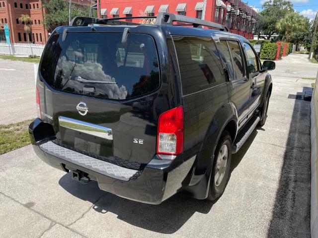 5N1AR18W87C621631 - 2007 NISSAN PATHFINDER LE 黑色 照片 4