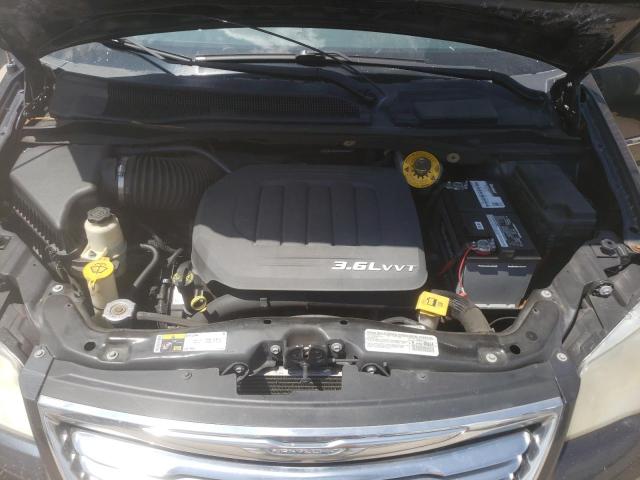 2C4RC1BG8ER255765 - 2014 CHRYSLER TOWN & COU TOURING BLACK photo 12